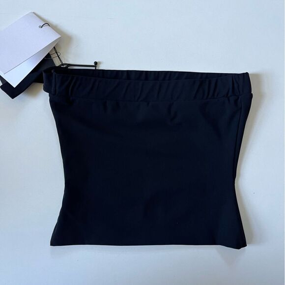 Christopher Esber NWT Strapless Buckle Bust Top Black 2 - Picture 5 of 9